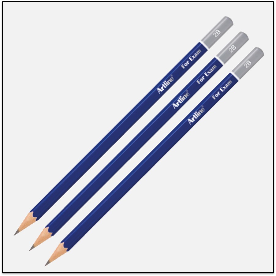 EP-2B Bút chì gỗ 2b màu đậm